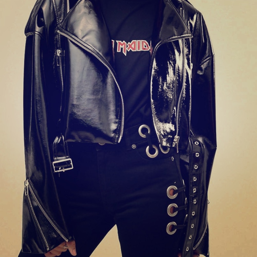 80s style jacket
